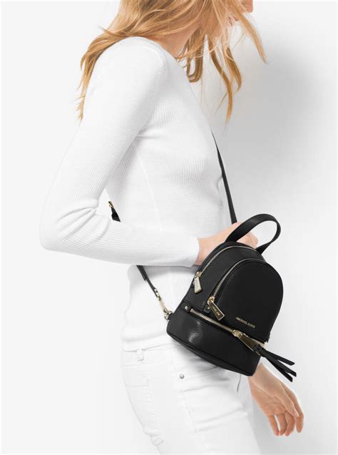 michael kors backpack rhea mini|mk rhea slim backpack.